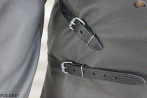 copy of Tablier de protection avant en cuir F18 GREY avec manches / boucher / soudeur / cuisinier / barbecue / serrurier
