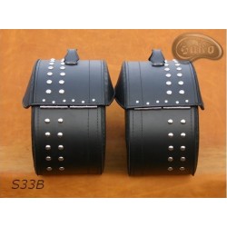 LEATHER SADDLEBAGS S33 *TO REQUEST*