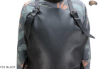 Kožená ochranná zástěra F21 BLACK/řezník/svářeč/kuchař/grilovač/zámečník