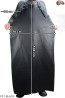Bőr védőkötény F21 BLACK/hentes/hegesztő/szakács/barbecue/lakatos
