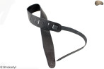 G1 Crocodile leather electric guitar/bass strap