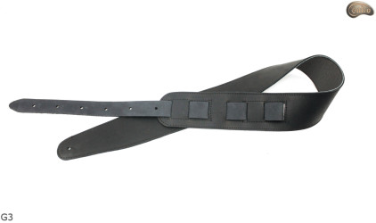 Sangle pour guitare G3 en cuir, sangle double face pour guitare basse électrique