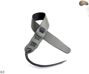 G3 kytarový popruh, oboustranný kožený popruh pro elektrickou baskytaru