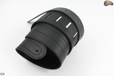 Popruh pro elektrickou/basovou kytaru G4 z přírodní kůže