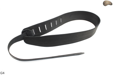 G4 electric/bass guitar strap, genuine leather