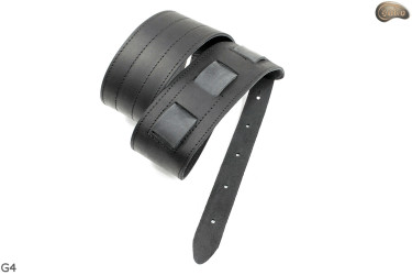 Popruh pro elektrickou/basovou kytaru G4 z přírodní kůže