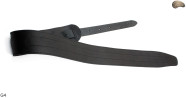 G4 electric/bass guitar strap, genuine leather