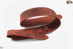 G5 electric/bass guitar strap, genuine leather