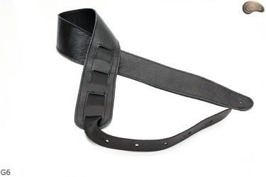 G6 guitar strap, double-sided leather strap for electric bass guitar