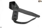G6 guitar strap, double-sided leather strap for electric bass guitar