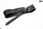 G6 guitar strap, double-sided leather strap for electric bass guitar