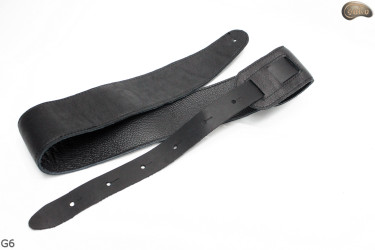 G6 guitar strap, double-sided leather strap for electric bass guitar
