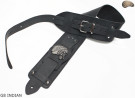 G8 INDIAN electric/bass guitar strap, chief, genuine leather