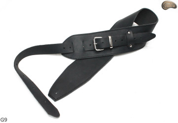 G9 adjustable electric guitar/bass strap, genuine leather