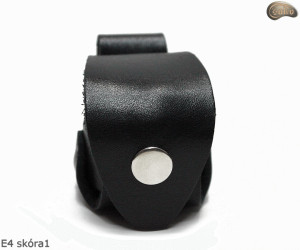 Étui holster E4 BLACK GLOSSY pour barillet/chargeur du revolver 1873 Colt Peacemaker calibre 44