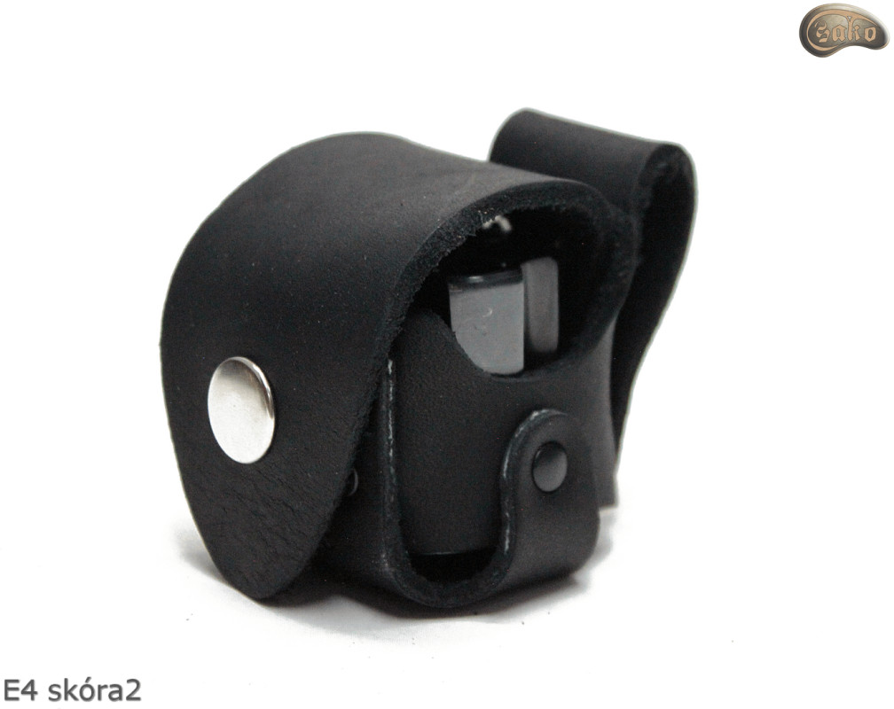 E4 BLACK MAT holster case for the cylinder/magazine of the 1873 Colt Peacemaker revolver, caliber .44