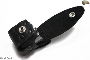 Pouzdro E4 BLACK MAT na buben/zásobník revolveru 1873 Colt Peacemaker kal.44