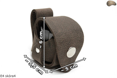 Étui holster E4 BROWN4 pour barillet/chargeur du revolver 1873 Colt Peacemaker calibre 44