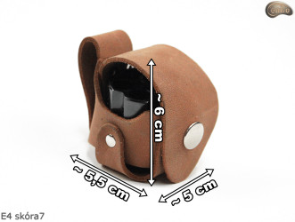 Pouzdro E4 BROWN7 na buben/zásobník revolveru 1873 Colt Peacemaker kal.44