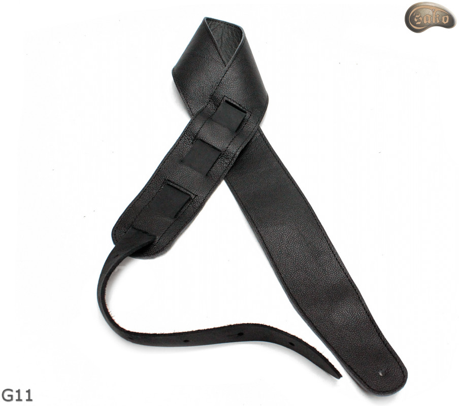 G12 guitar strap, double-sided leather strap for electric bass guitar