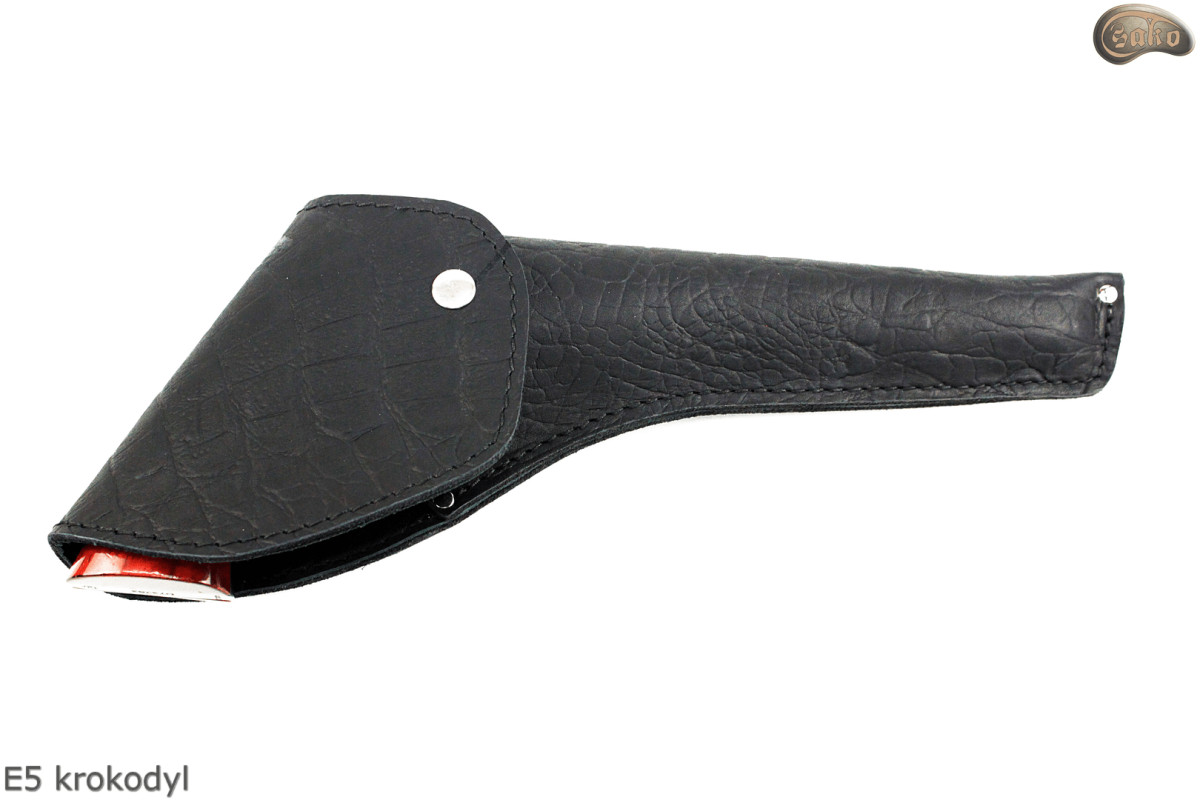 Pouzdro na revolver COLT Cattleman 7,5„ Remington 8“ E5 KROKODYL