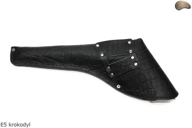 Pouzdro na revolver COLT Cattleman 7,5„ Remington 8“ E5 KROKODYL