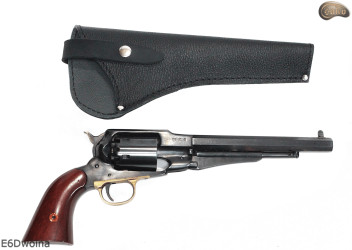 Táska tok E6 hasított bőr revolver COLT Cattleman 7,5" Remington 8"