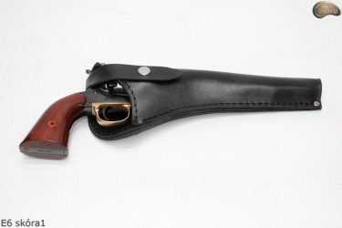 Táska tok E6 BLACK GLOSSY revolver COLT Cattleman 7,5" Remington 8"