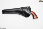 Étui holster E6 BLACK GLOSSY pour revolver COLT Cattleman 7,5" Remington 8"