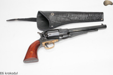 Táska tok E6 CROCODILE revolver COLT Cattleman 7,5" Remington 8"