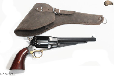 Pouzdro E7 BROWN3 Revolver COLT Cattleman 7,5„ Remington 8“