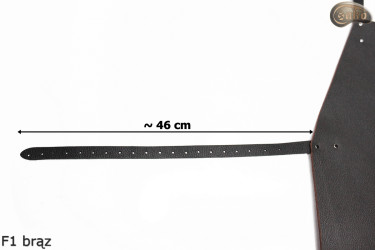 Leather protective apron F1 BROWN/butcher/welding/chef/barbecue/locksmith