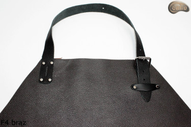 Tablier de protection en cuir F4 BROWN /boucher/soudure/chef/barbecue/serrurier