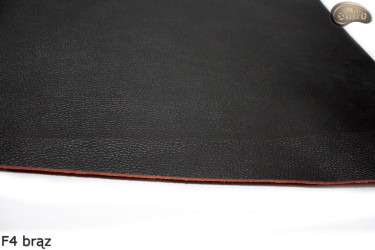 Kožená ochranná zástěra F4 BROWN /řezník/svářeč/kuchař/grilovač/zámečník