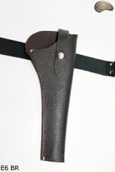 Pouzdro na revolver Remington Colt Cattleman 44, dvojité brown, E6