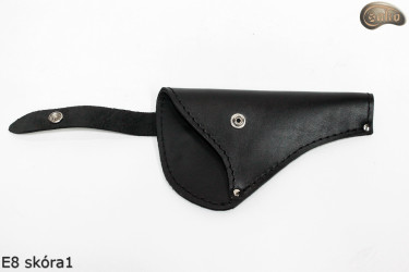 Holster case cover E8 BLACK GLOSSY revolver Remington 3" Colt Cattleman 3,5"