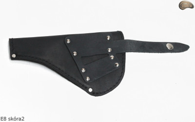 Étui holster E8 BLACK MAT pour revolver Remington 3" Colt Cattleman 3,5"