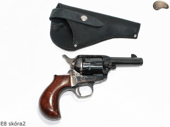 Pouzdro na revolver Remington Colt Cattleman 5,5", E9 BLACK MAT