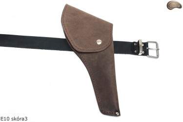 Étui holster E10 BROWN3 pour revolver  COLT Cattleman 5,5" Remington 5,5"