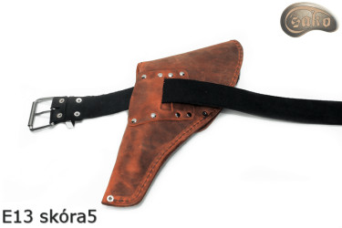 Étui holster E13 ORANGE pour revolver Remington 3" Colt Cattleman 3,5"