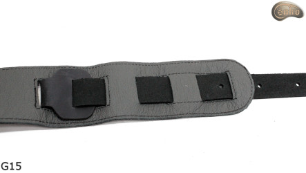 G15 kytarový popruh, oboustranný kožený popruh pro elektrickou baskytaru