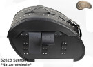 LEATHER SADDLEBAGS S262B WIDE *TO ORDER*