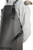 Leather protective apron F20 BROWN /butcher/welding/chef/barbecue/locksmith