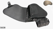 LEATHER SADDLEBAG S638 H-D SOFTAIL