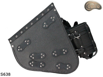 LEATHER SADDLEBAG S638 H-D SOFTAIL
