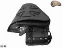 LEATHER SADDLEBAG S638 H-D SOFTAIL