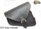LEATHER SADDLEBAG S57 RETRO VINTAGE  H-D SPORTSTER