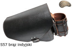 LEATHER SADDLEBAG S57 RETRO VINTAGE  H-D SPORTSTER