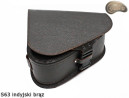 LEATHER SADDLEBAG S63 RETRO VINTARETRGE H-D SOFTAIL