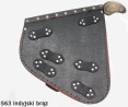 LEATHER SADDLEBAG S63 RETRO VINTARETRGE H-D SOFTAIL